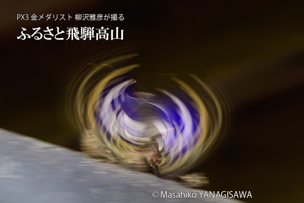 飛騨高山に棲むオオムラサキの写真です。